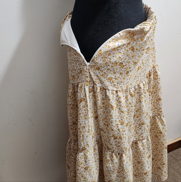 DAZY Mid-Length Floral Print Skirt - Picture 3 of 4